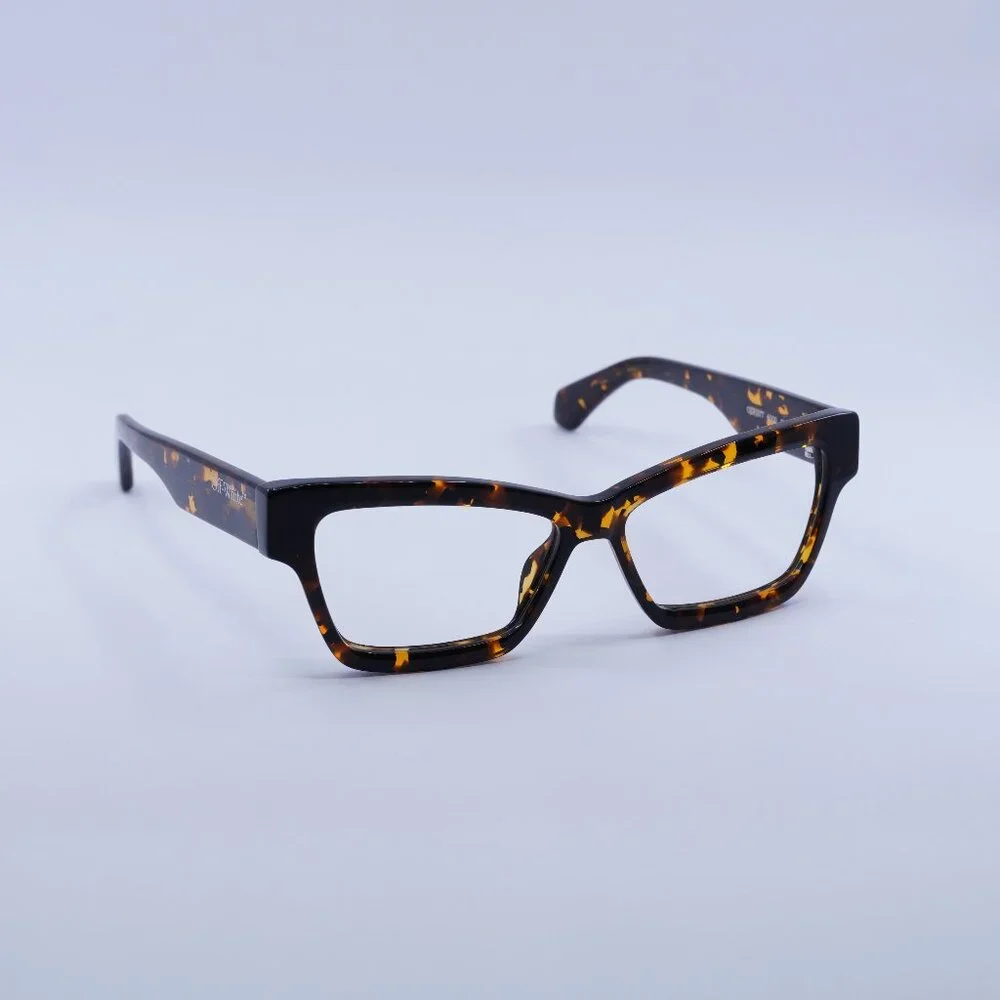 🕶️ New Off-White OERJ077 STYLE 77 6000 Eyeglasses - Havana Frame 55mm